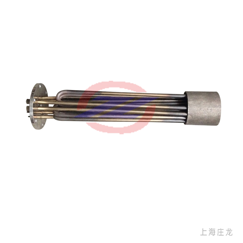 带套筒法兰发热管